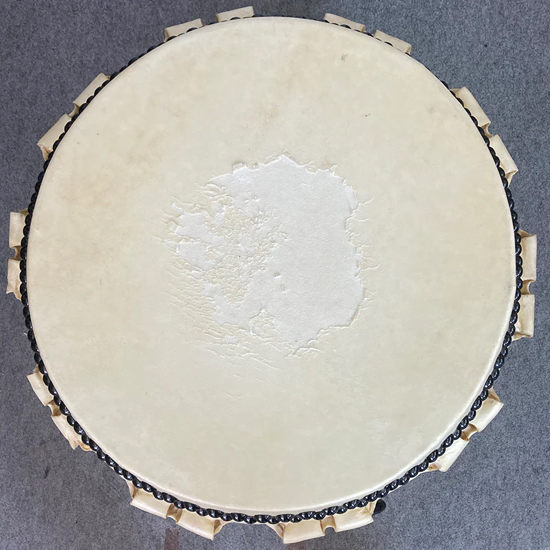 KKN15-14 [Leather tear] 1 shaku 5sun NAGADO drum - Image 4