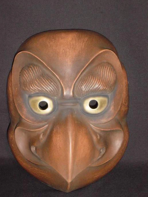 Kyogenmen (Kyogen Mask) Tobi KYG12
