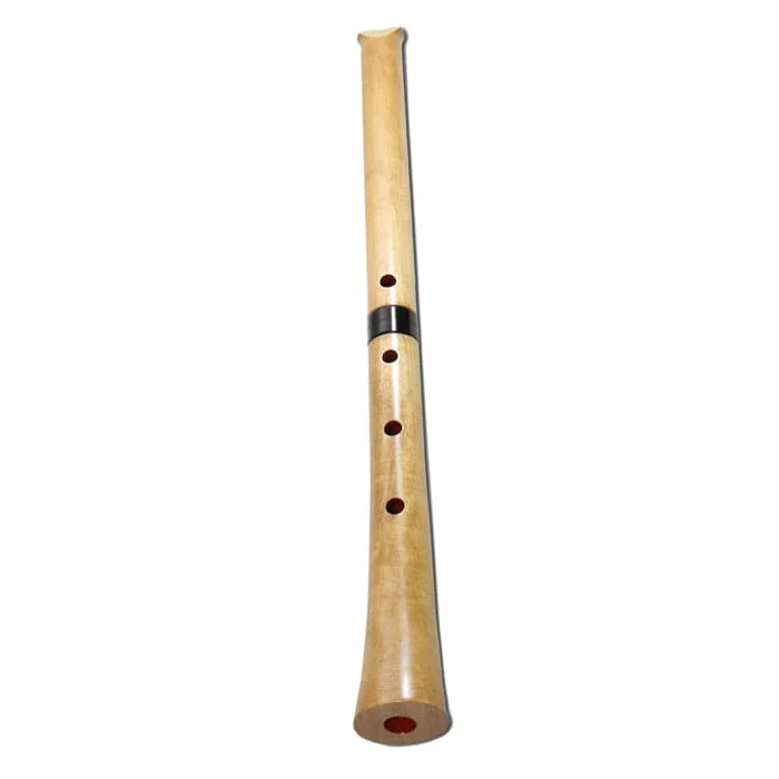 Maple Shakuhachi (Straight End) (Tozan) (2.2 & 2.3 shaku) (2101)