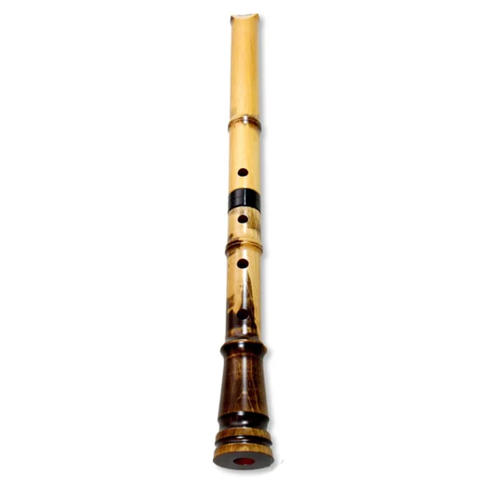 Maple Shakuhachi (w/ Node) (Straight End) (Tozan) (2.2 & 2.3 shaku) (0102)