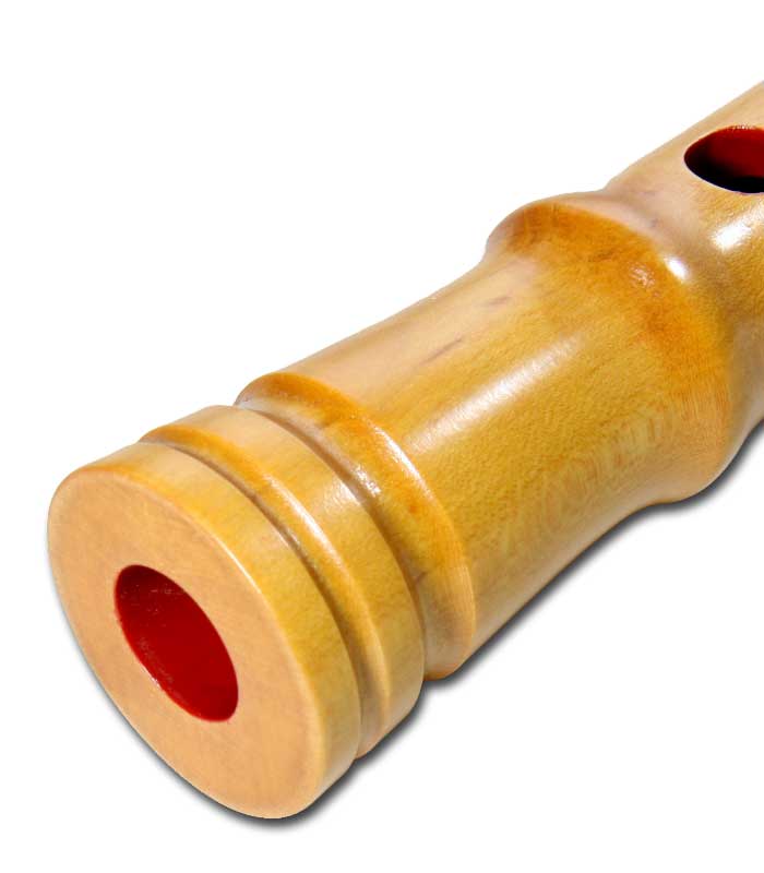Maple Shakuhachi (w/ Node) (Straight End) (Tozan) (0102) - Image 3