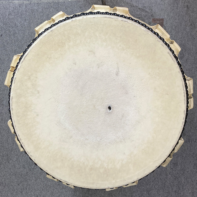 NN15-05 [Leather tear] 1 shaku 5sun NAGADO drum - Image 4