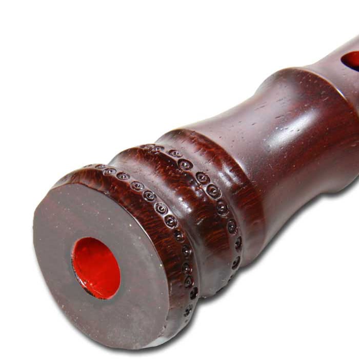 Rockspray Shakuhachi (w/ Node and Natural Root End) (Curved End) (Kinko) (0159) - Image 2
