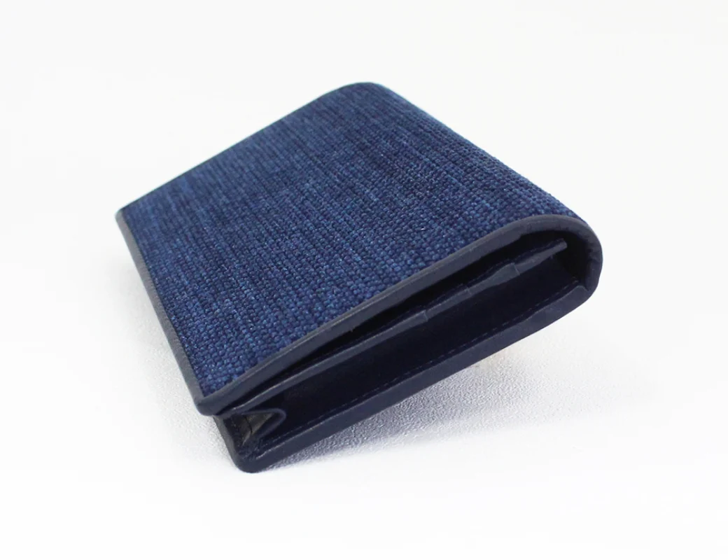 Sashiko Long Wallet (Bushuu Sho-Aizome) - Image 2