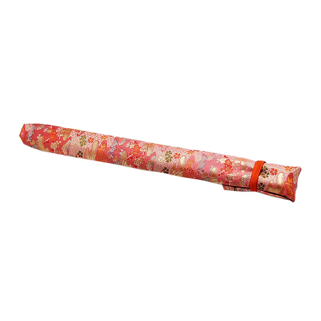 Shinobue Soft Case (Nishiki) (For 2 Shinobue) (Various Color) (Pattern Changes in Different Seasons) - Image 4