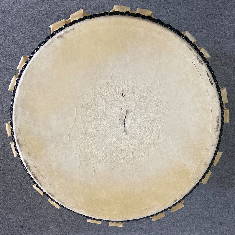 KCn14-001 [Leather tear] 1 shaku 4sun NAGADO drum - Image 4