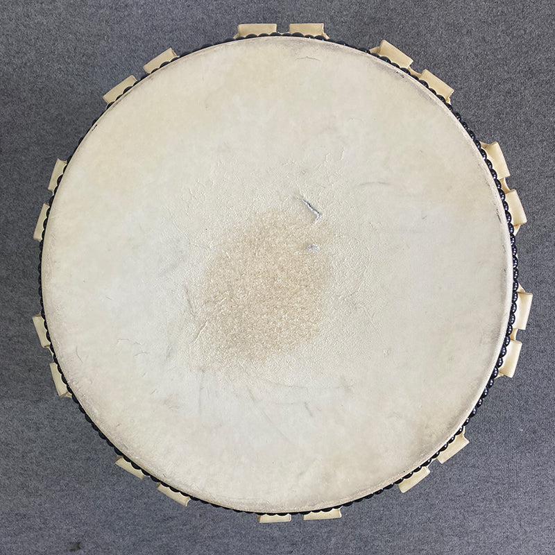 TKS015 [Leather tear] 1 shaku 5sun NAGADO drum - Image 3