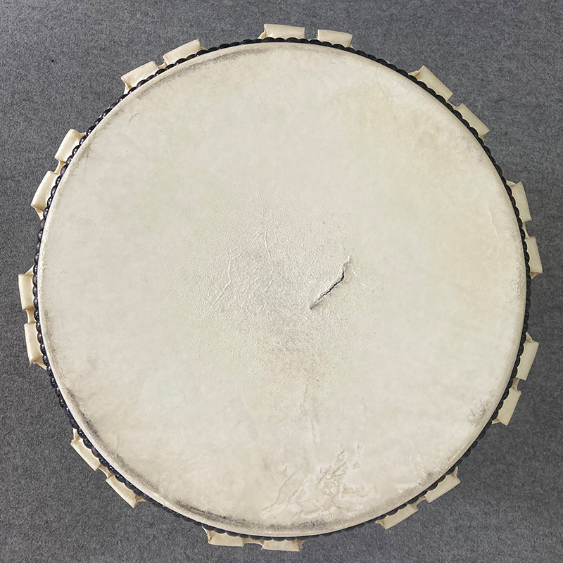 TKS015 [Leather tear] 1 shaku 5sun NAGADO drum - Image 4
