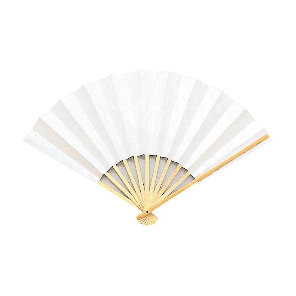 White Ougi Fan 3511