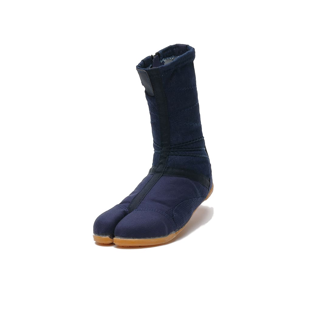 Work Tabi Pro Guard Fastener (Zipper) (Navy) (for Civil Engineering, Construction, and Steeplejack)