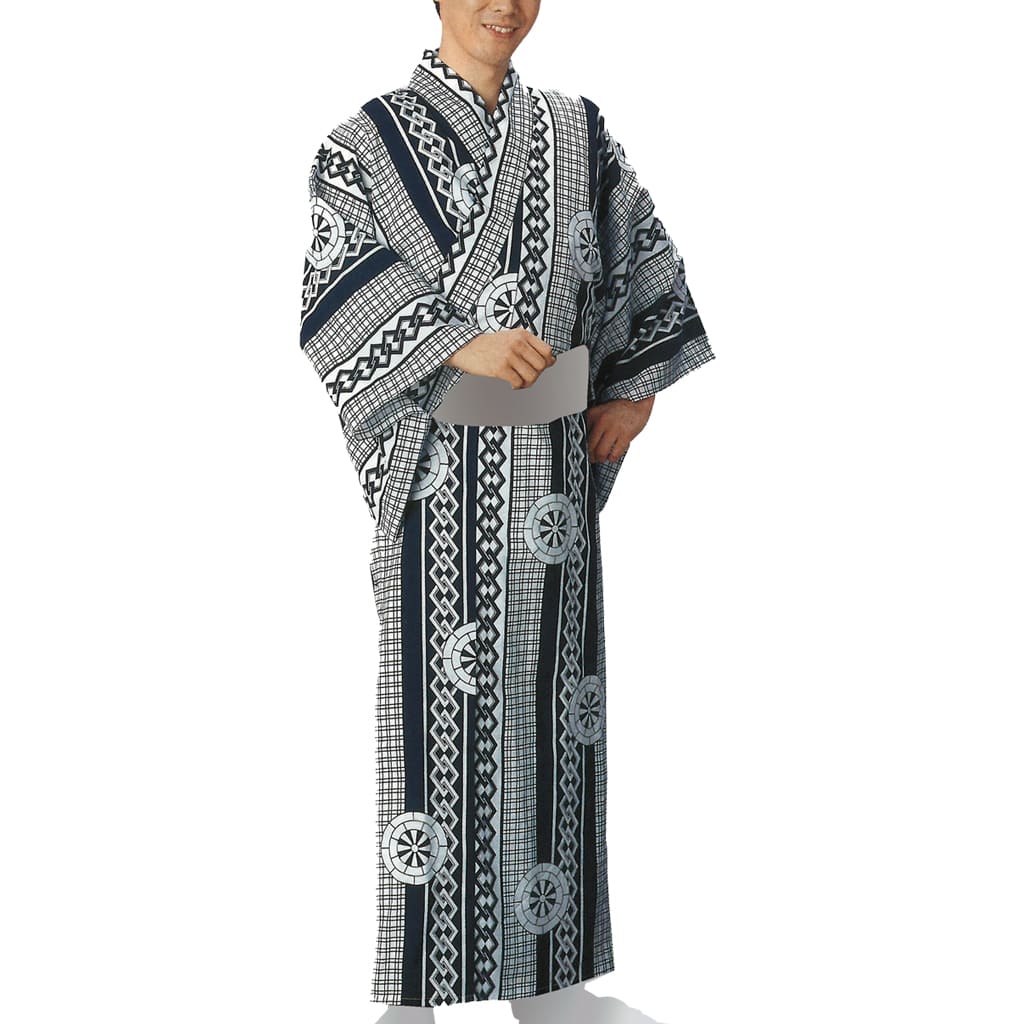 Yukata Robe Sugi 2349 for Men's