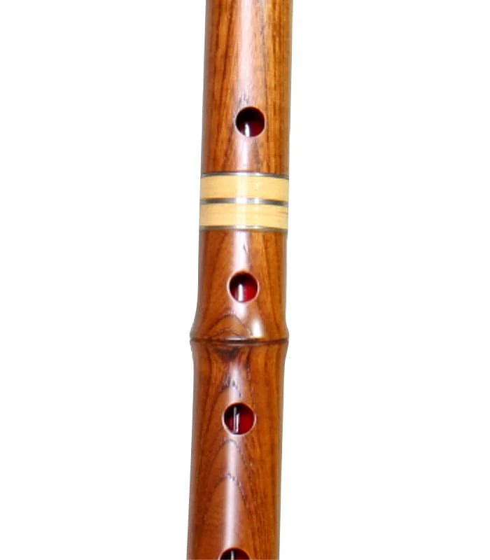 Zelkova Shakuhachi (w/ Node) (Curved End) (Tozan) (0166) - Image 4